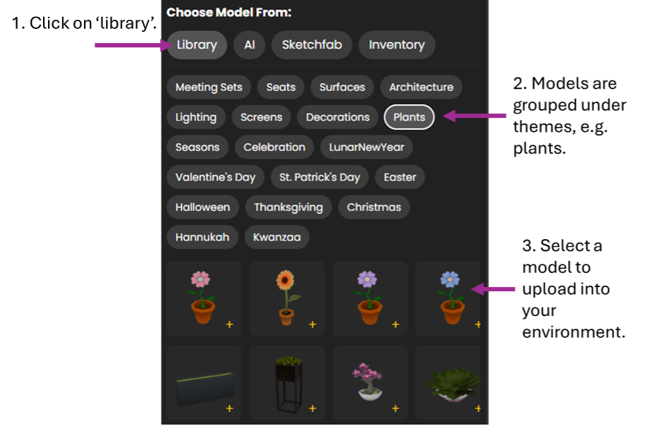 Model picker